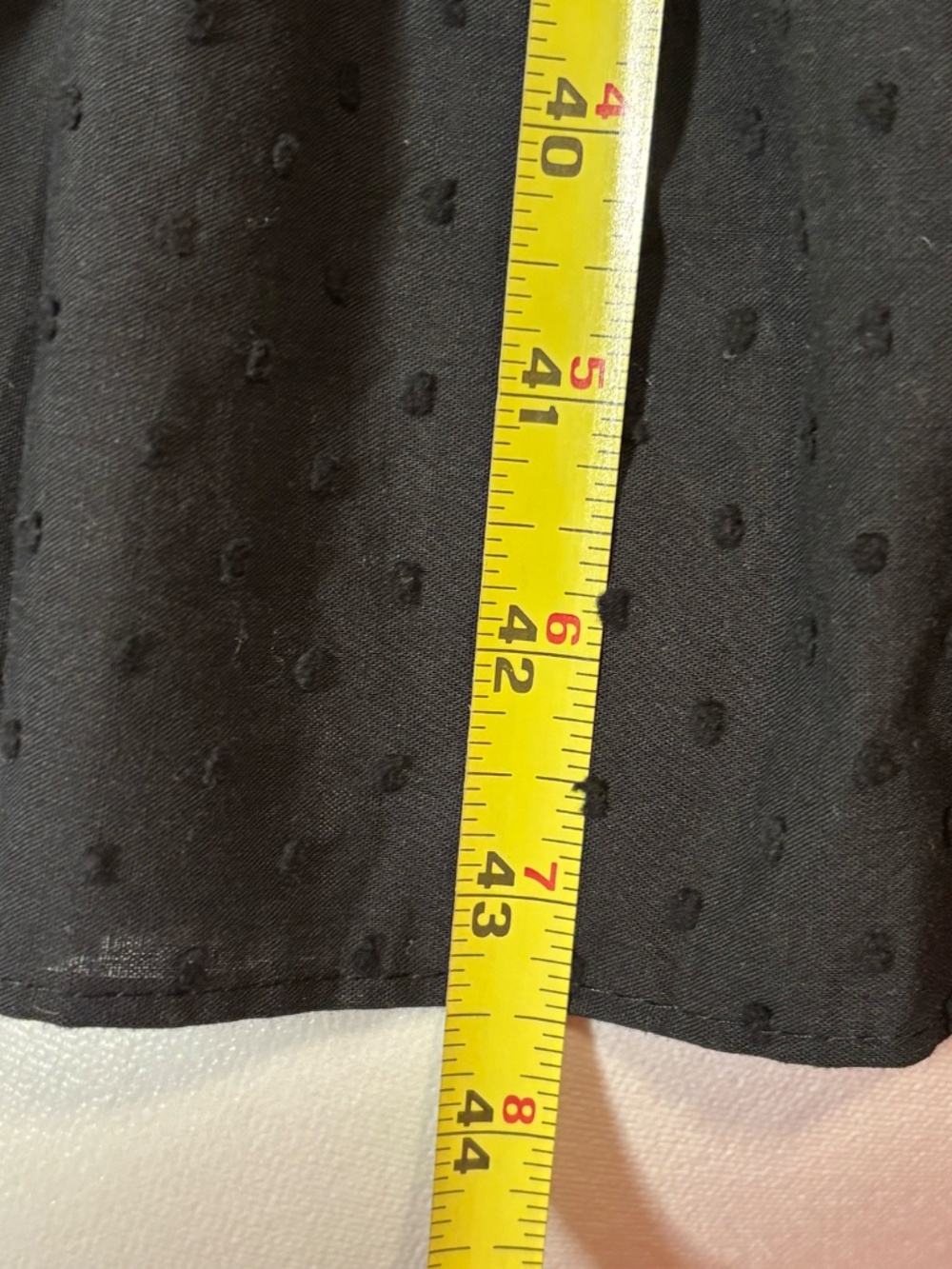 Kourt Black Swiss Dot Smocked Tiered Maxi Dress Ruffle Straps Cottagecore XS - Picture 8 of 9